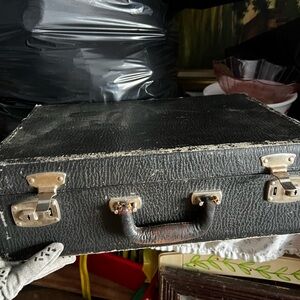 Vintage woman’s suitcase
